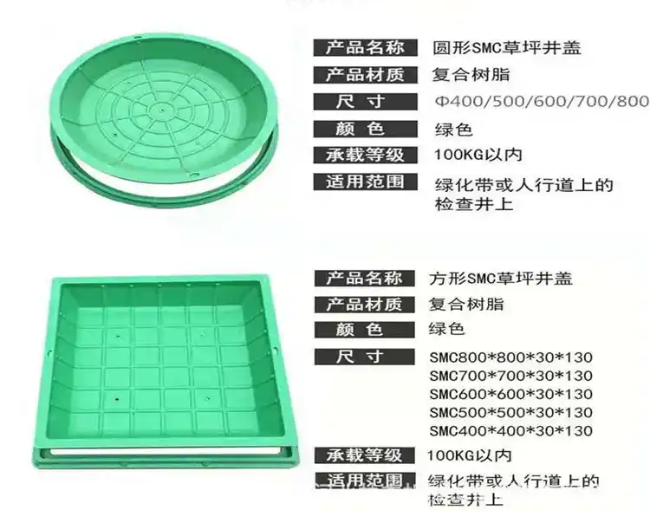 福建树脂复合种植井盖展示