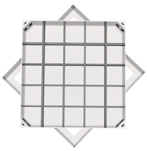 福建不锈钢方井展示